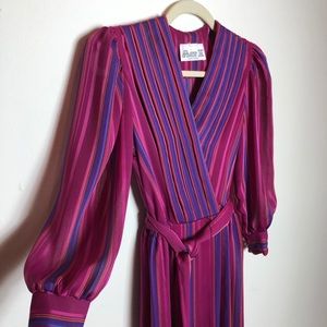 Vintage Act 1 New York Sheer Dress